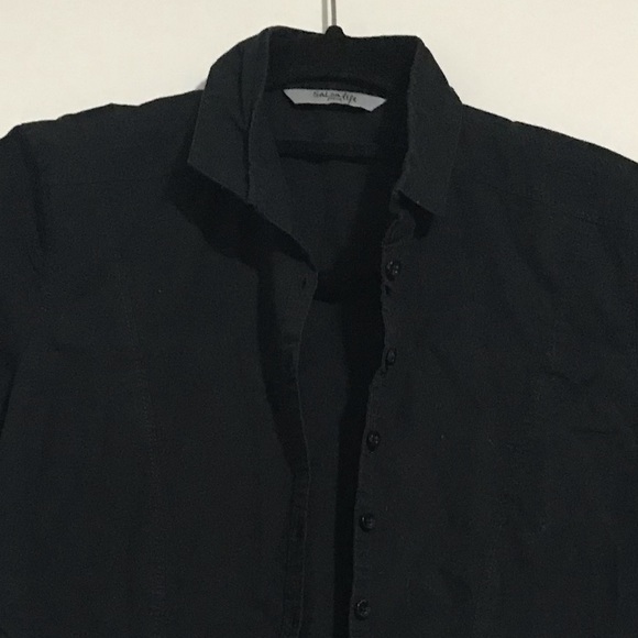 Salsa | black slim shirt - Picture 4 of 4
